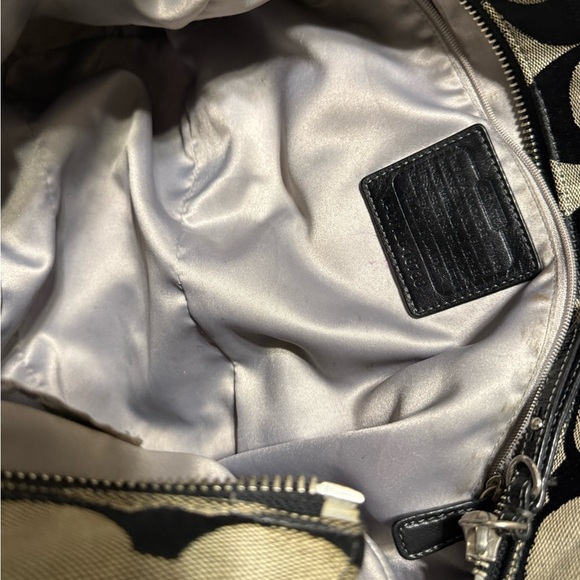 Coach Black and Gray Tote - Picture 7 of 10